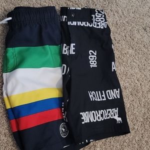 Abercrombie Boys swim trunks size 9/10